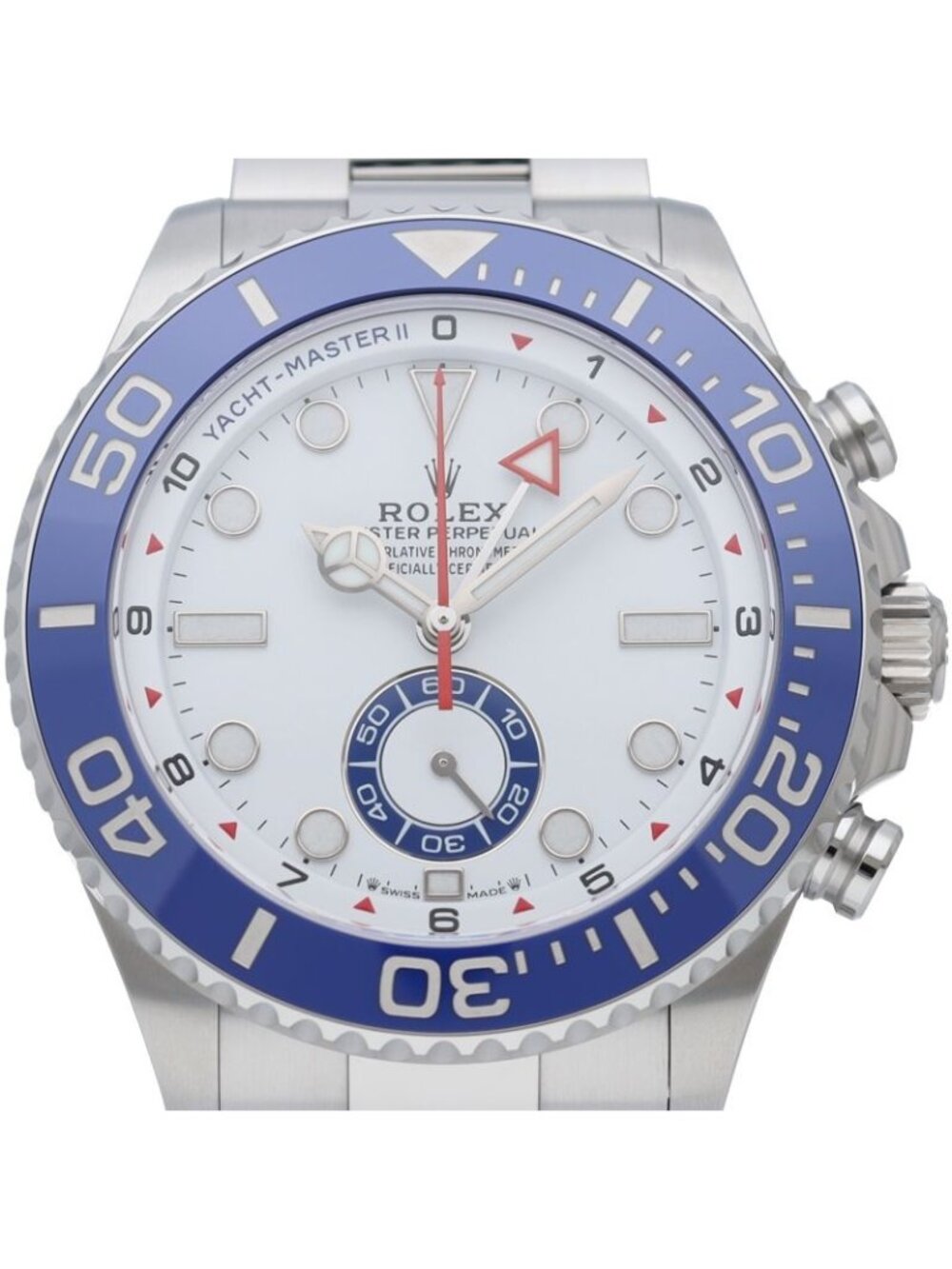 Rolex Yacht Master II Watch SS White